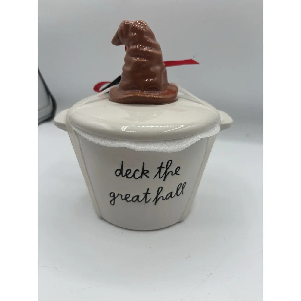 Harry Potter Rae Dunn Deck‎ The Great Hall Ceramic Ramekin NWT Sorting Hat